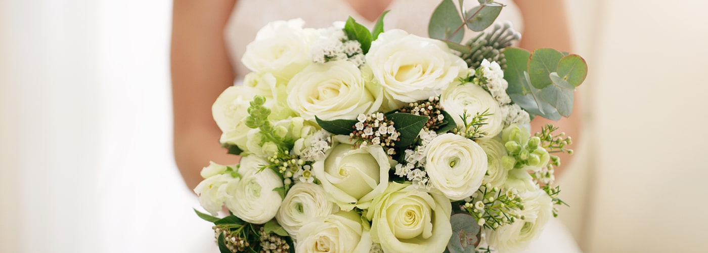 Wedding flowers from Ellens Florist in Norwich