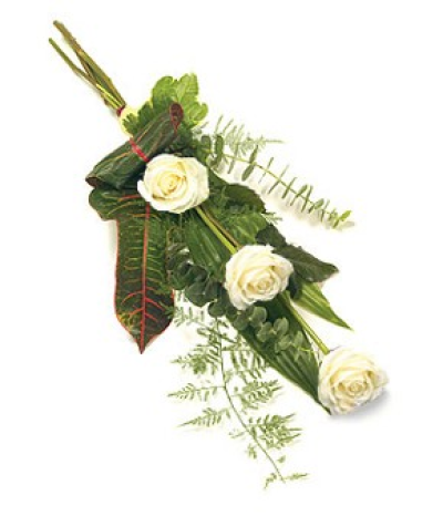 3 Rose Sheaf - Available in red, white, pink and yellow Roses