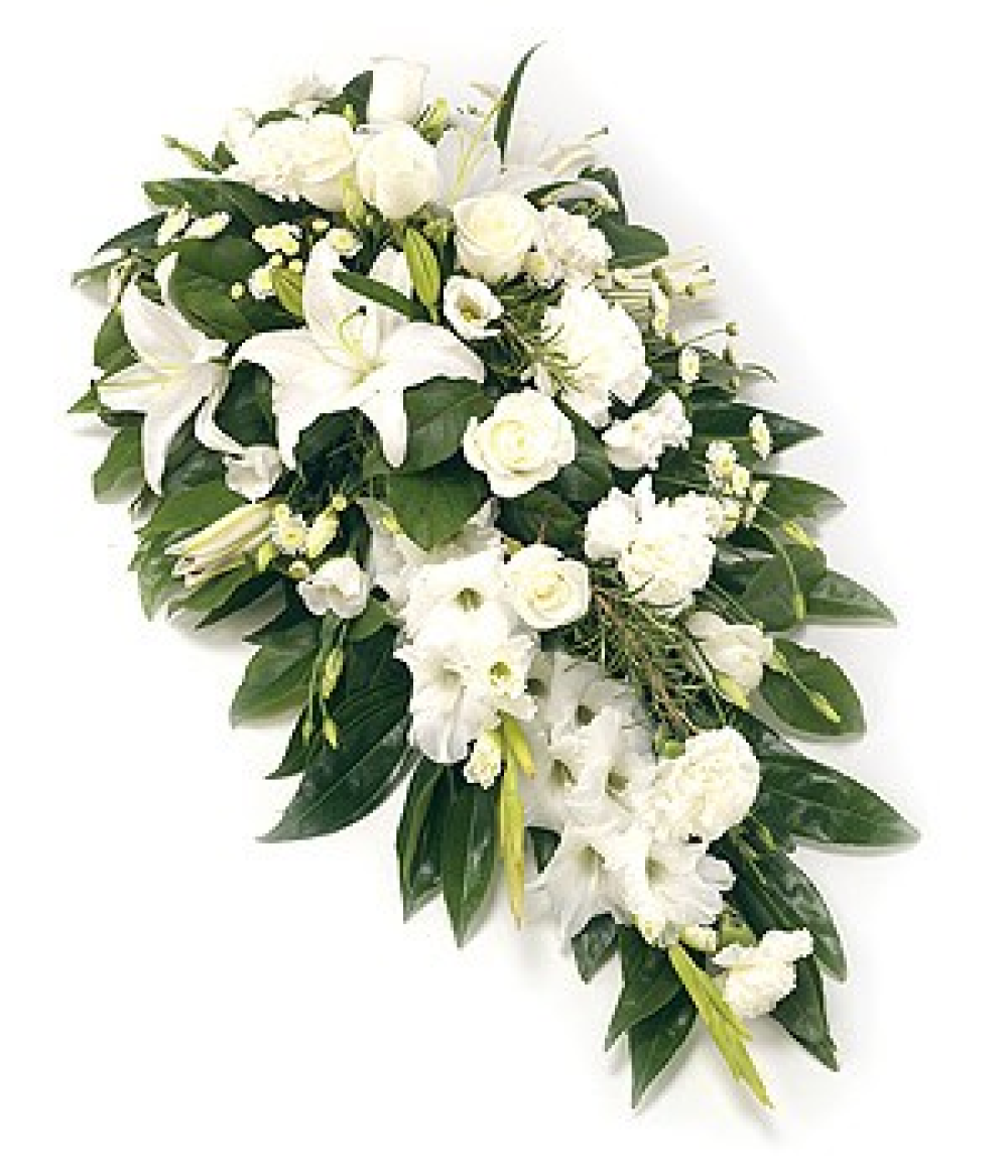 White Single Ended Spray Product Image